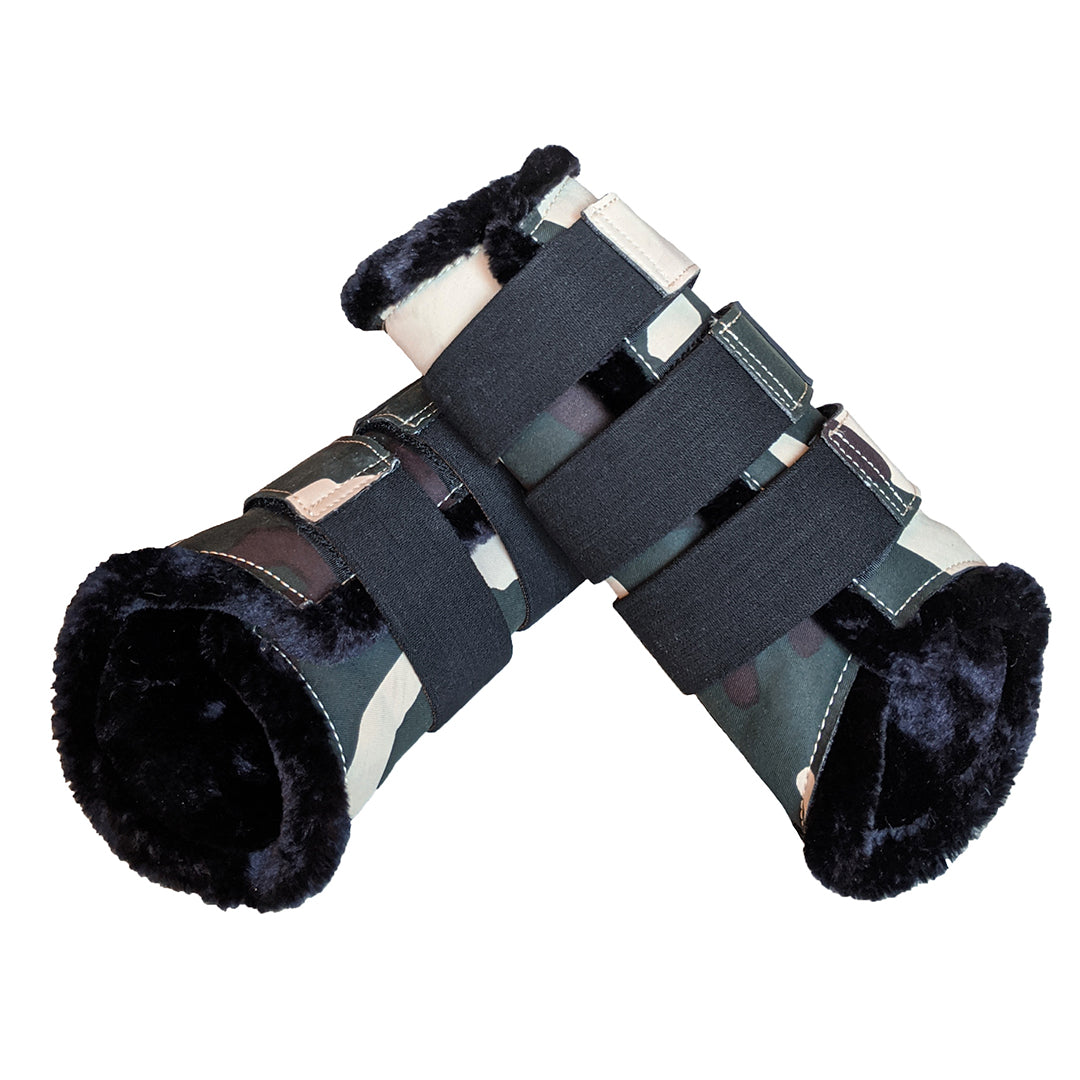 Camouflage Brushing Boots - Equine Exchange Tack Shop
