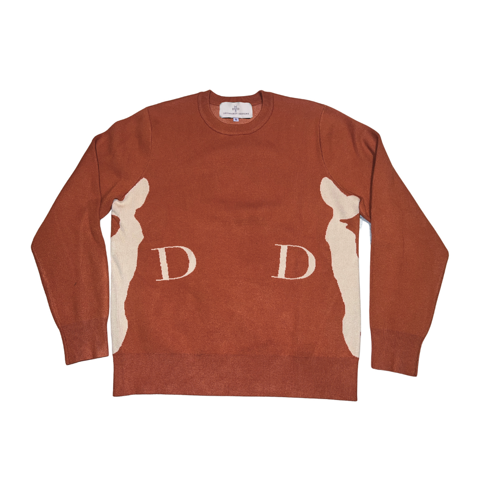 The Deinhardt HERITAGE Sweater - Rust - Equine Exchange Tack Shop