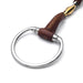 Eggbutt Lozenge Leather Covered Snaffle - Equine Exchange Tack Shop