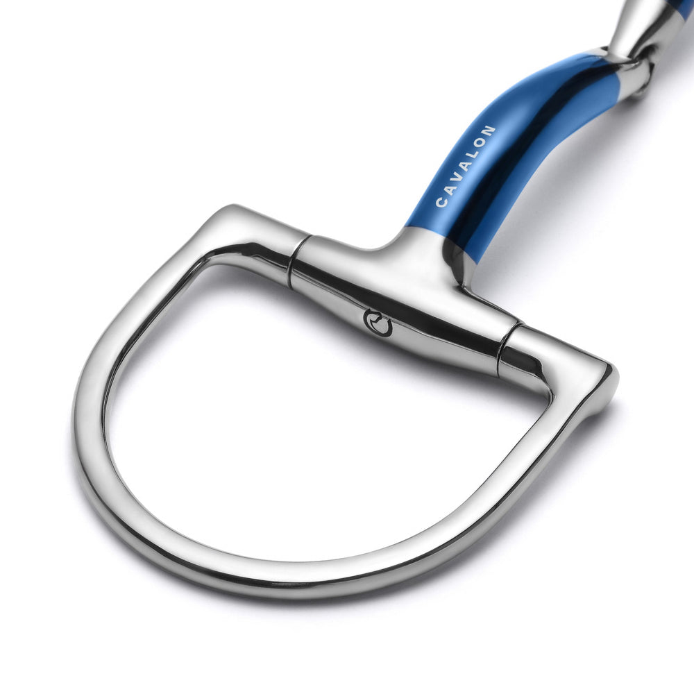 Hunter D-Ring Locking Single Joint Sweet Iron Snaffle - Equine Exchange Tack Shop