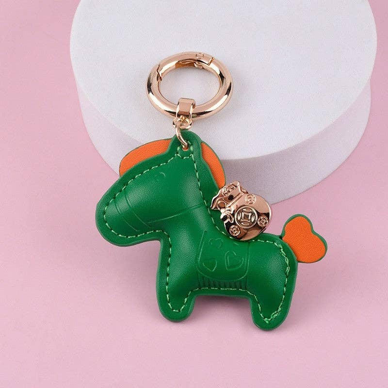 Adorable Horse-Shaped Keychain Pendant - Equine Exchange Tack Shop