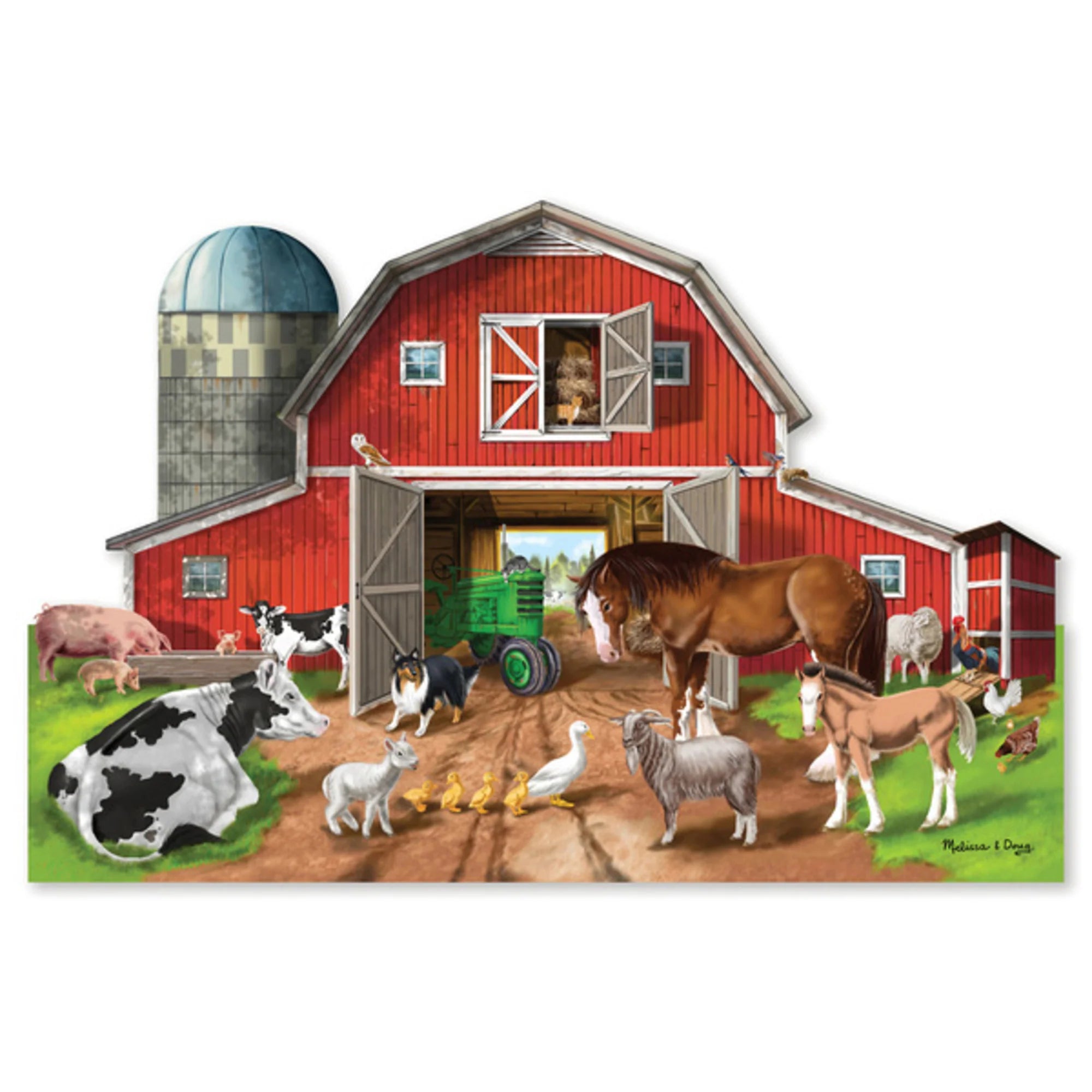 Buzy Barn Floor Puzzle