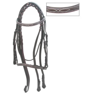 Raised Fancy Stitched Bridle