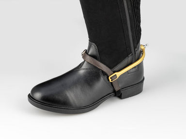 American Equus Spur-Tech Performance Spur Straps -Brown Leather - Equine Exchange Tack Shop