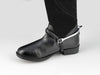 American Equus Spur-Tech Performance Spur Straps Black Leather - Equine Exchange Tack Shop