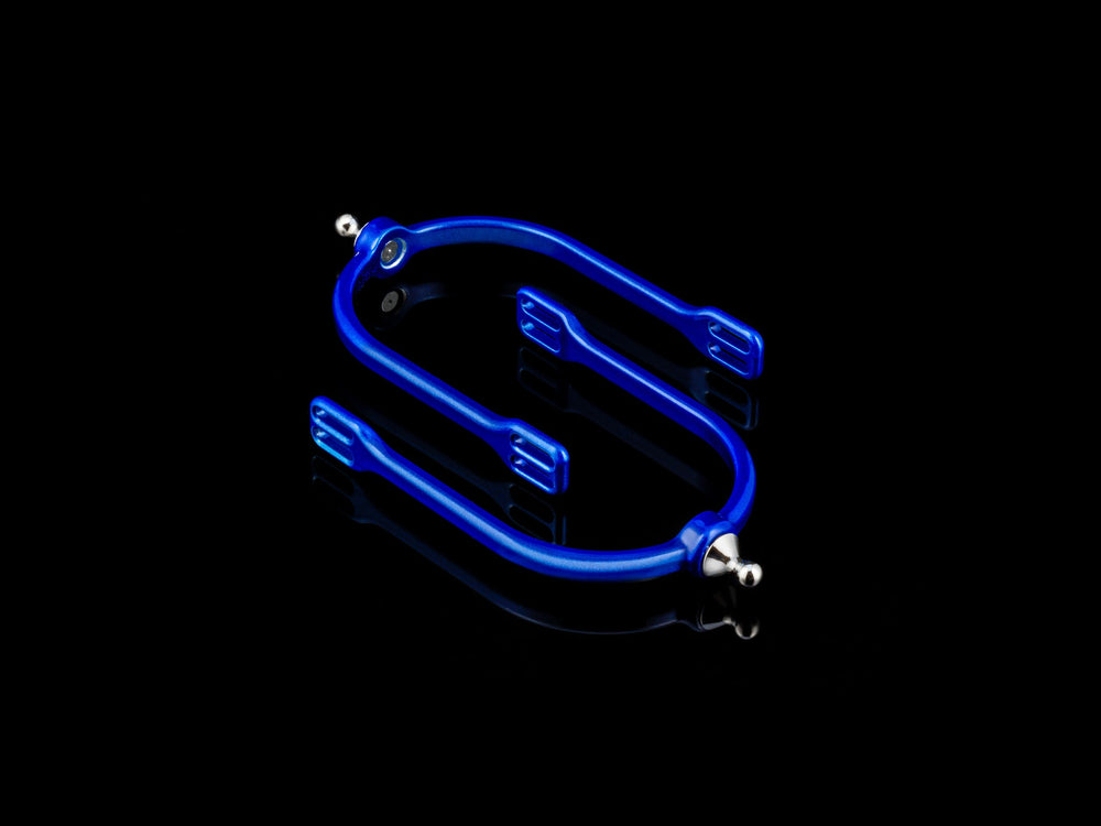 American Equus Quik-X SLIM Interchangeable English Spurs Illusion Blue - Equine Exchange Tack Shop