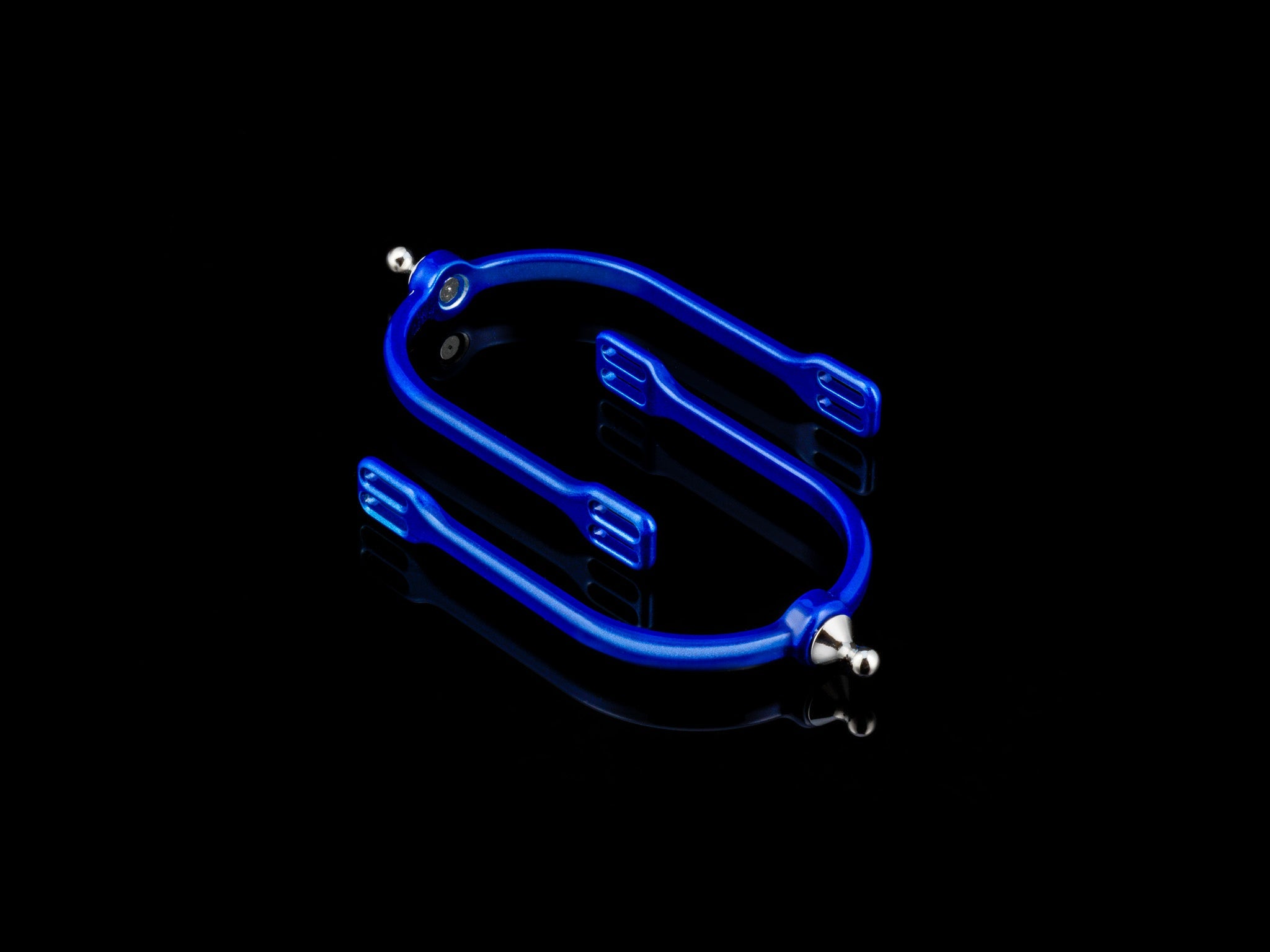 American Equus Quik-X SLIM Interchangeable English Spurs Illusion Blue - Equine Exchange Tack Shop