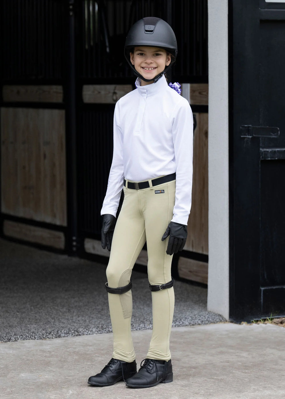 Kerrits Kids Encore Long Sleeve Show Shirt - Equine Exchange Tack Shop