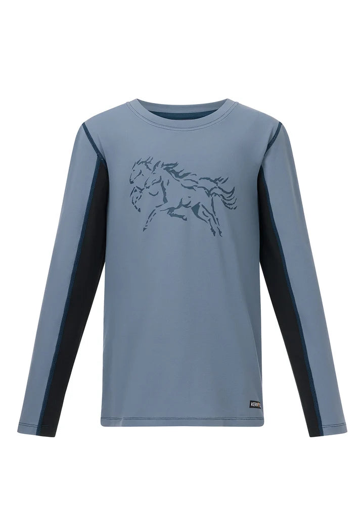 Kids Giddy Up Base Layer Top
