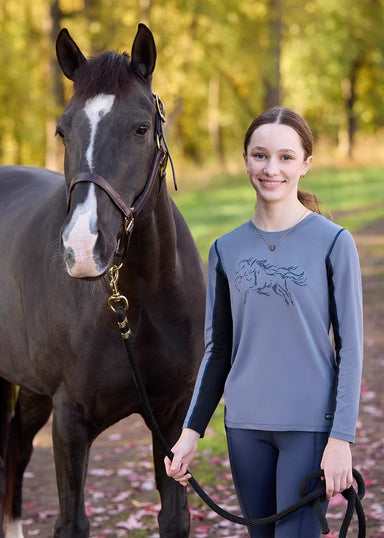 Kids Giddy Up Base Layer Top  