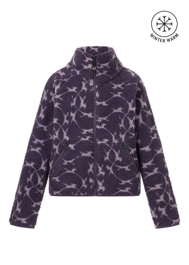 Kids Berber Flying Horse Full Zip Jacket
