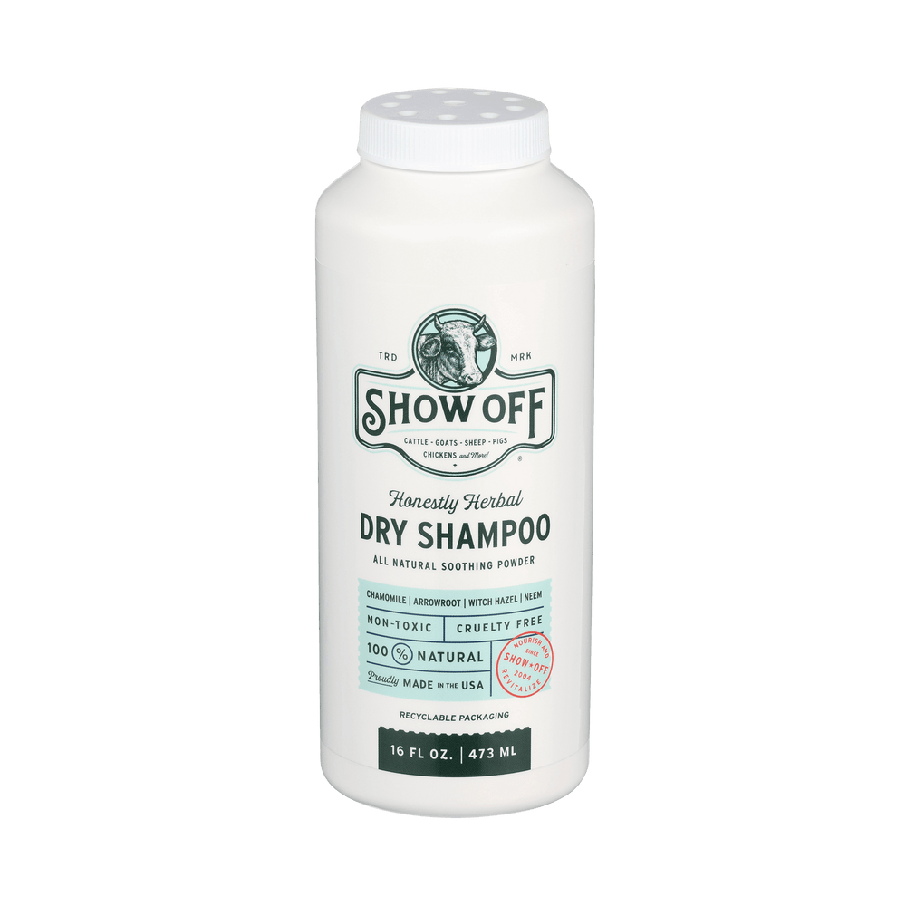 Show Off Honestly Herbal Dry Shampoo - Equine Exchange Tack Shop