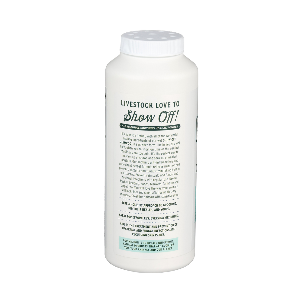 Show Off Honestly Herbal Dry Shampoo - Equine Exchange Tack Shop