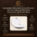 Longhorn Melamine Lunch Plates - Set of 4  