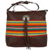 Maká Festive Zip‑Top Shoulder Bag  