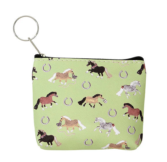 "Lila" Puff Pony Coin Purse - Equine Exchange Tack Shop