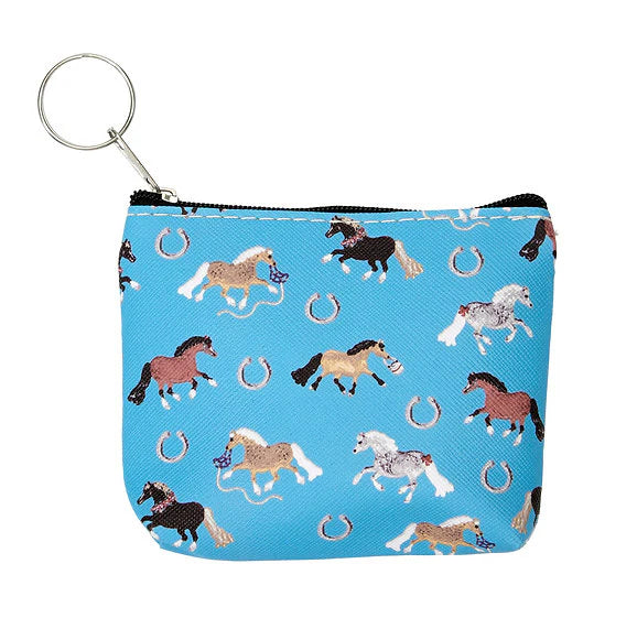 "Lila" Puff Pony Coin Purse - Equine Exchange Tack Shop