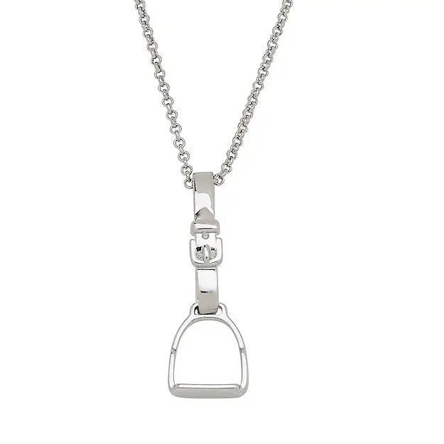 English Stirrup Necklace - Equine Exchange Tack Shop