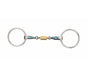 Shires Blue Steel Loose Ring Snaffle w/Rings - Equine Exchange Tack Shop
