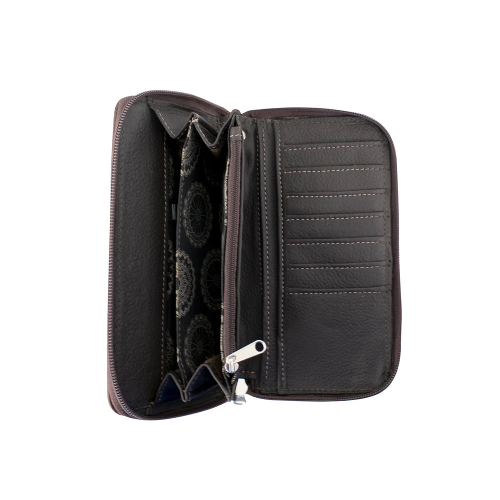 Saddle Ridge Zip-Around Wallet  
