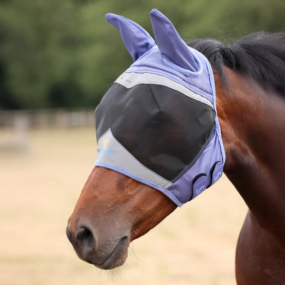 FlyGuard Pro Fine Mesh Fly Mask With Ears  
