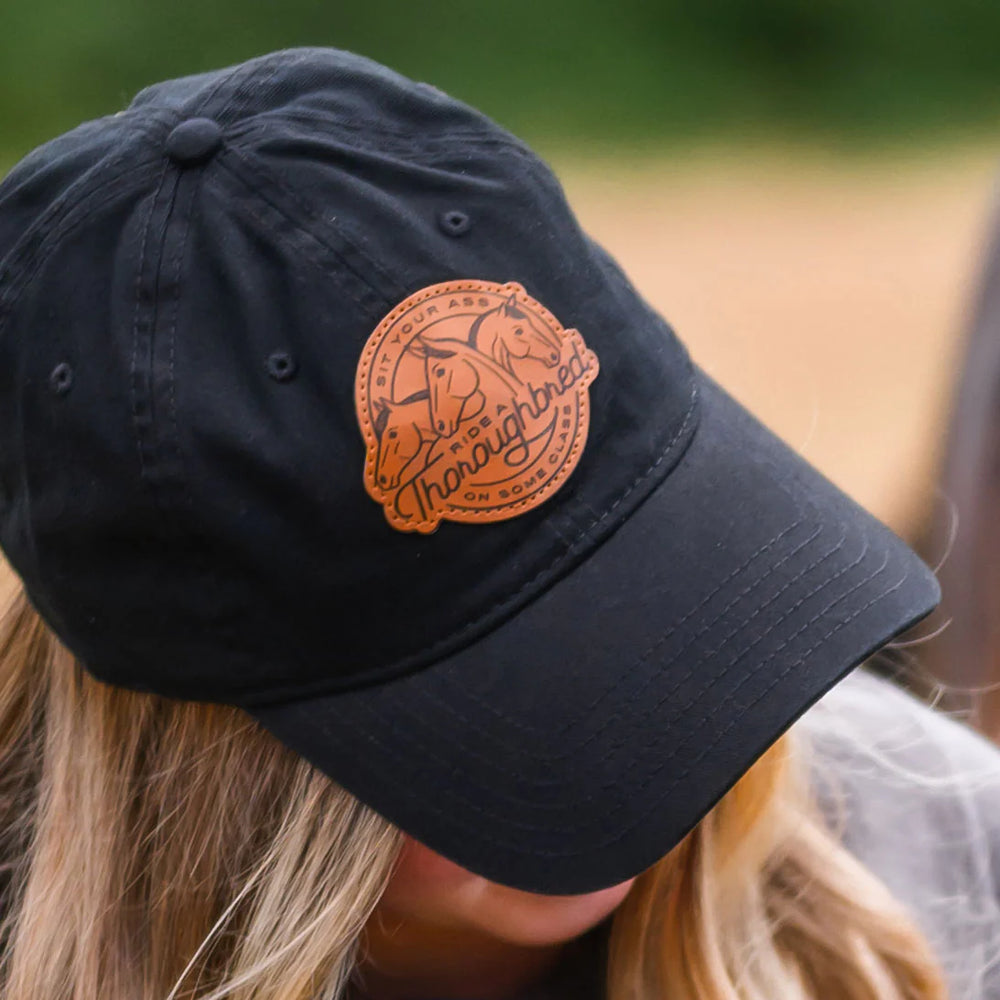 Ride A Thoroughbred Ball Cap - Equine Exchange Tack Shop