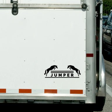 Jumper Vinyl Decal - Equine Exchange Tack Shop