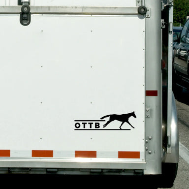 OTTB Vinyl Decal - Equine Exchange Tack Shop