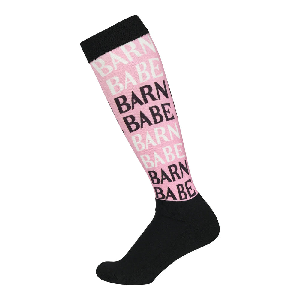 Barn Babe Knit Boot Socks - Equine Exchange Tack Shop