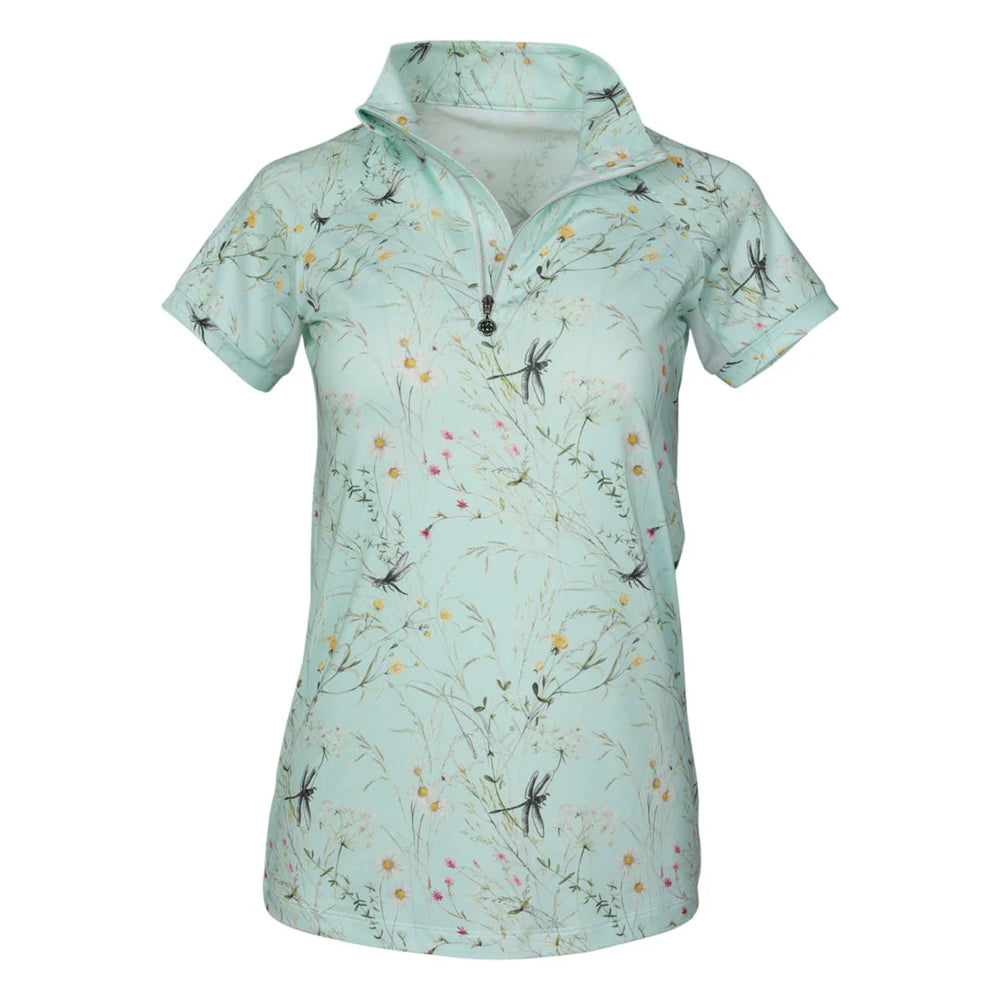 Dragonfly Meadow 1/4 Zip Short Sleeve Top - Equine Exchange Tack Shop
