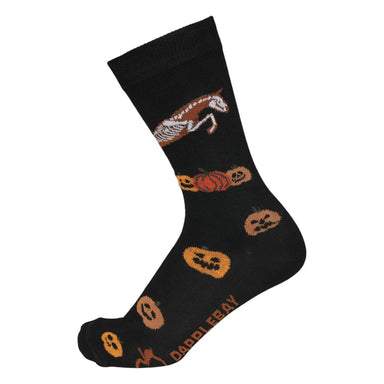 Pumpkin Jumper Crew Socks - Equine Exchange Tack Shop