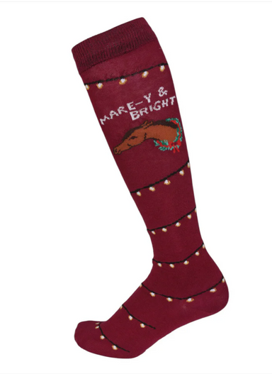 Mare-y & Bright Knit Boot Socks - Equine Exchange Tack Shop