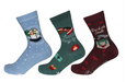 Kids Holiday Sock 3 Pack - Equine Exchange Tack Shop