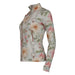 Vintage Floral 1/4 Zip Shirt  
