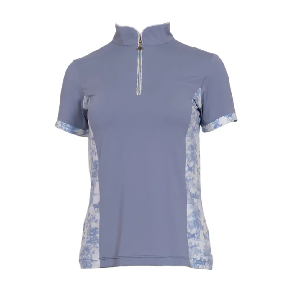 Grace Short Sleeve 1/4 Zip Riding Shirt  