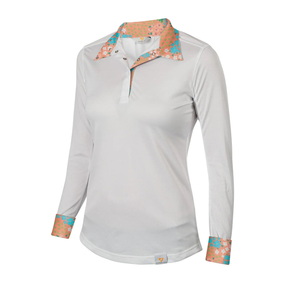 Aubrion Ladies Long Sleeve Show Shirt - CLEARANCE - Equine Exchange Tack Shop