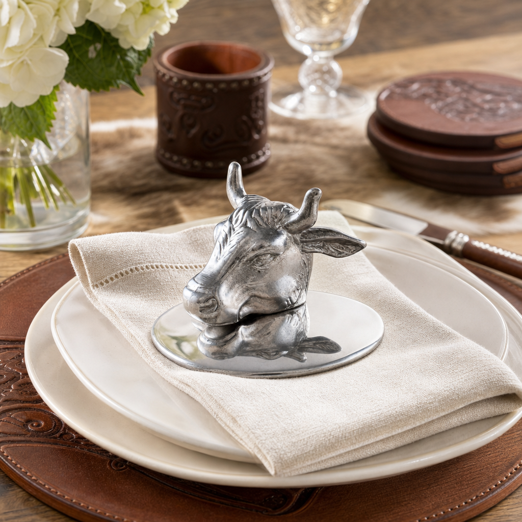 Bull Napkin Weight  