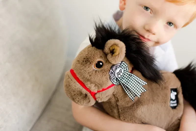 Piccoli Classic Plush English Horse