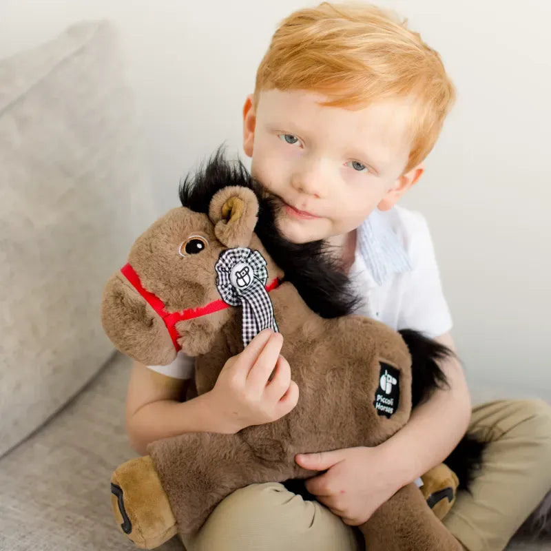 Piccoli Classic Plush English Horse