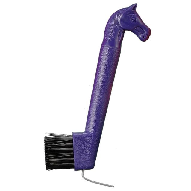 Horse Head Hoof Pick With Brush - Equine Exchange Tack Shop