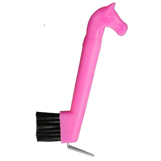 Horse Head Hoof Pick With Brush - Equine Exchange Tack Shop