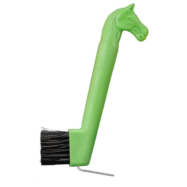 Horse Head Hoof Pick With Brush - Equine Exchange Tack Shop