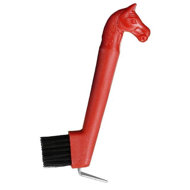 Horse Head Hoof Pick With Brush - Equine Exchange Tack Shop