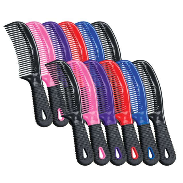 Tough1 Rubber Grip Polymar Mane Comb