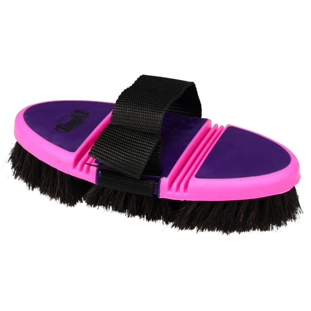 Tough1 Great Grip Flex Horse Hair Brush - Equine Exchange Tack Shop