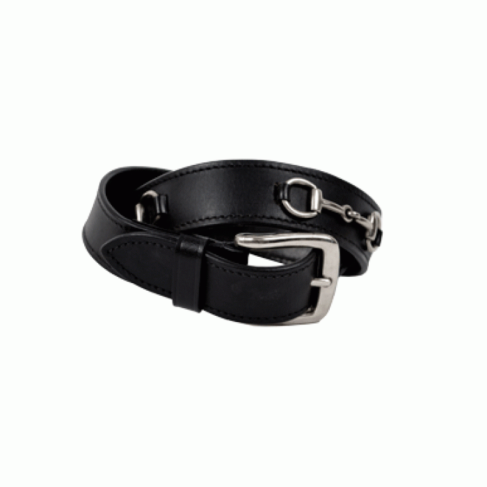 Leather Belt w/Eggbutt Bits - Equine Exchange Tack Shop