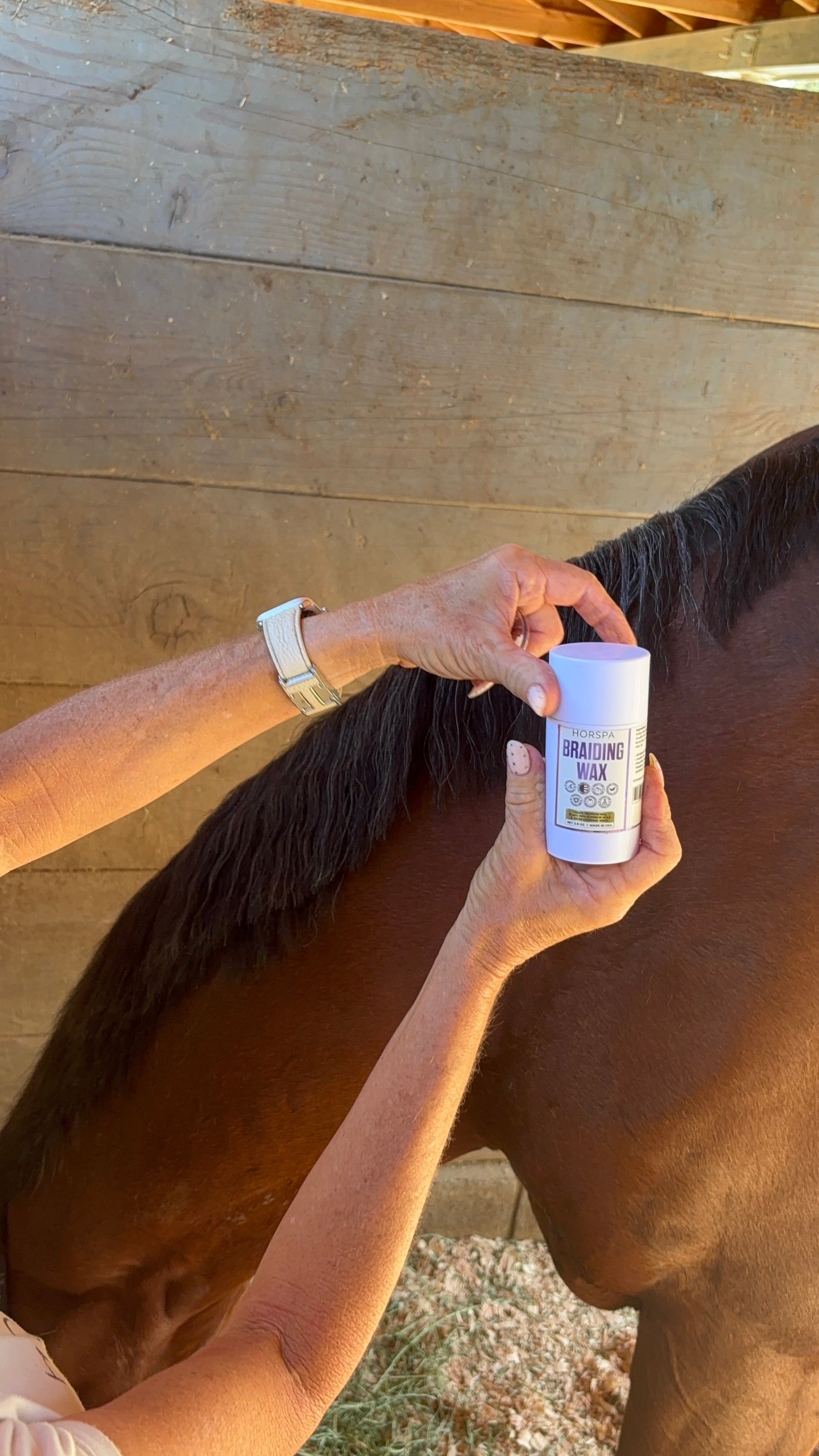 Horspa Grooming Plaiting & Braiding Wax