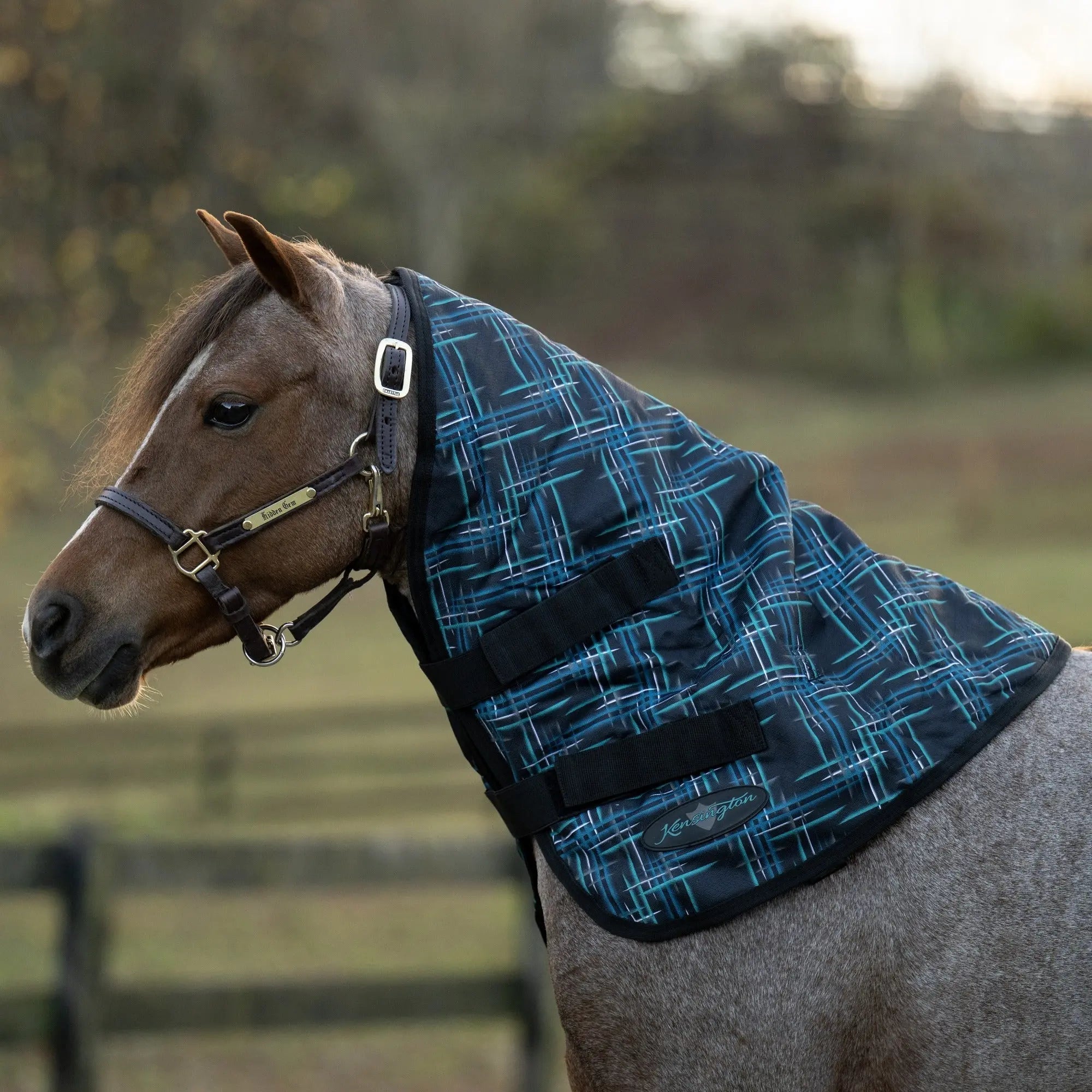 1200D 180G Medium Weight Waterproof & Breathable Pony Winter Neck Warmer - Equine Exchange Tack Shop
