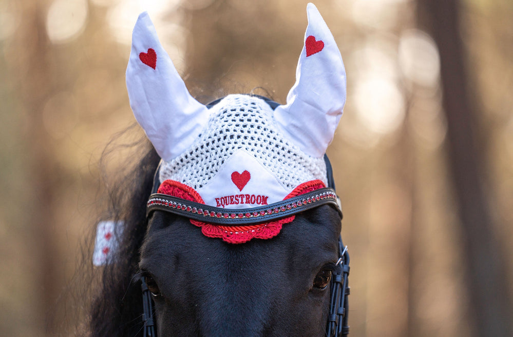 Ruby Red Crystal Browband - Equine Exchange Tack Shop