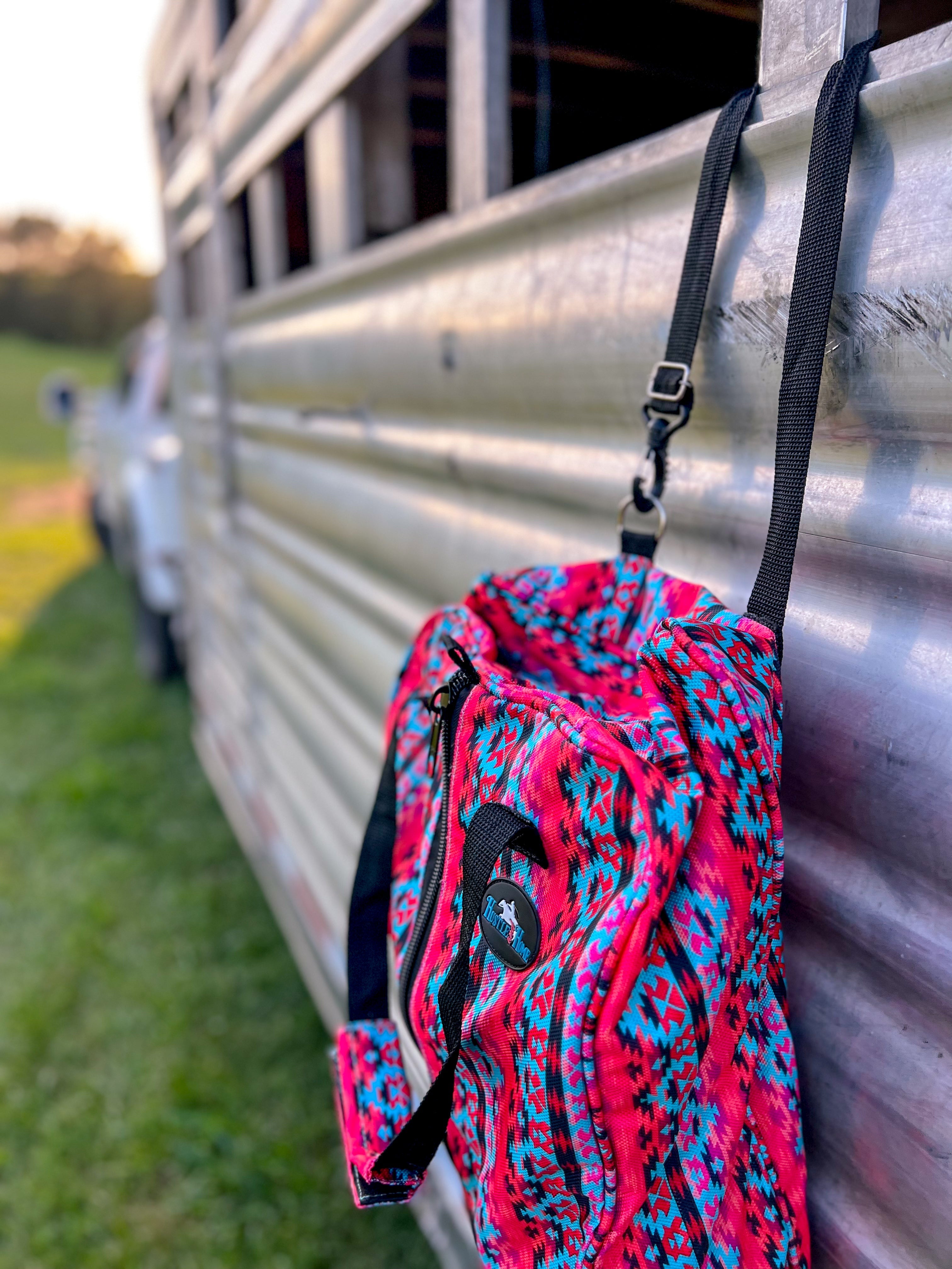 Classic Coral Luxury Tack Bag - Equine Exchange Tack Shop